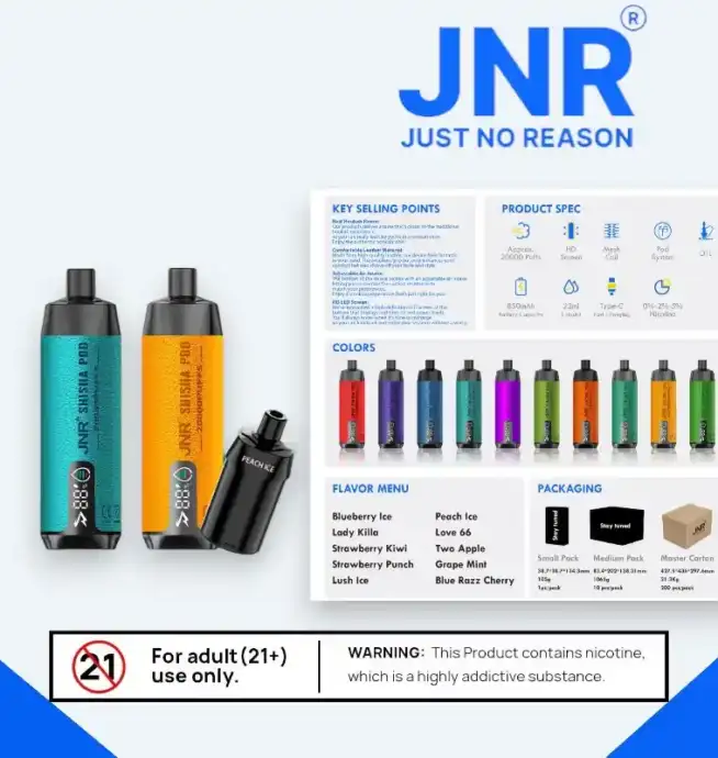PUFF JNR Shisha Pod 20000