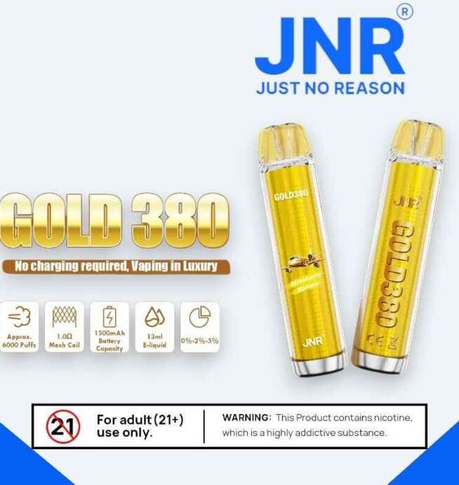 puff JNR GOLD380 6000